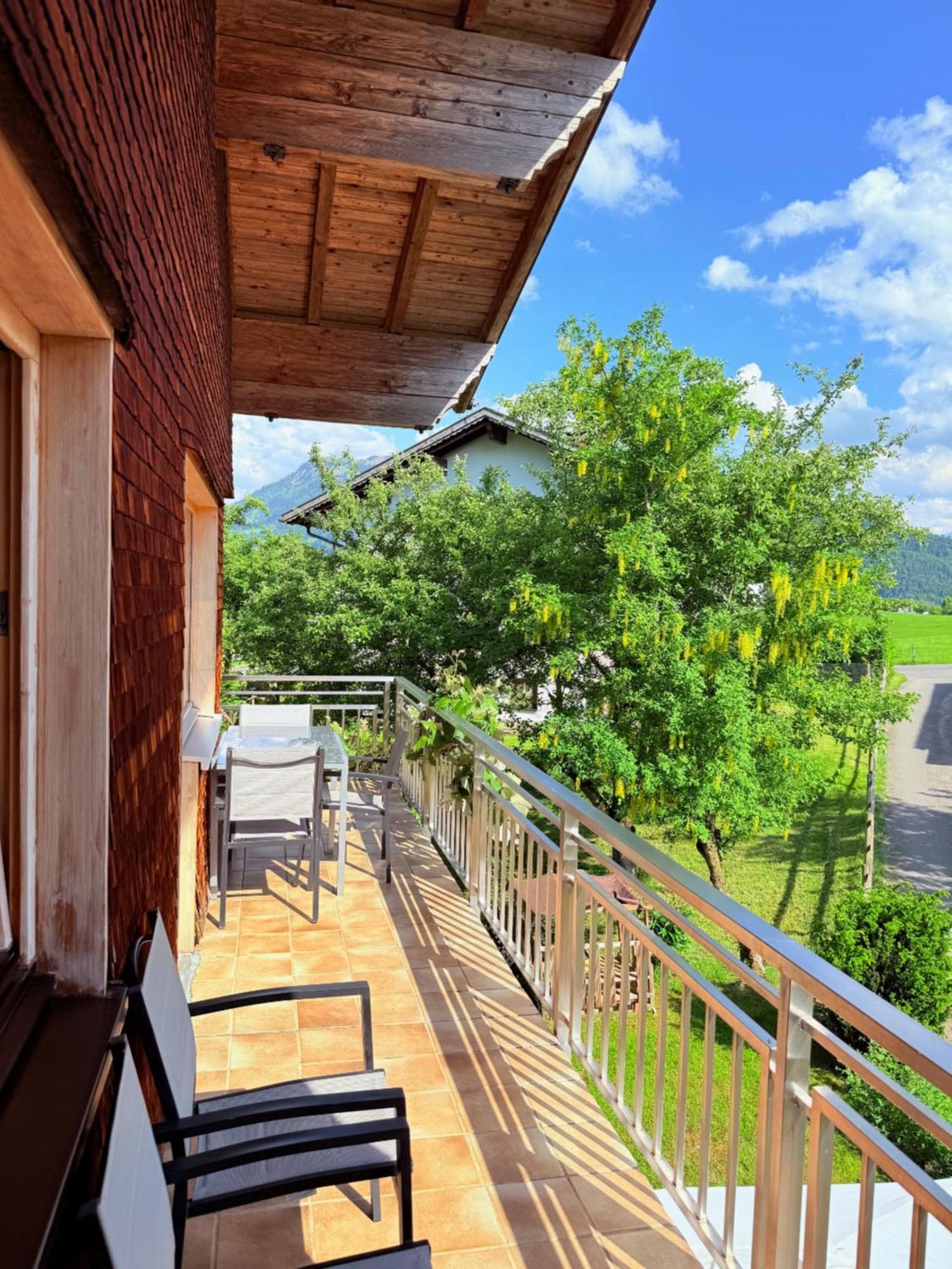 Wiesen Appartment Шварценберґ-ім-Бреґенцервальд Екстер'єр фото